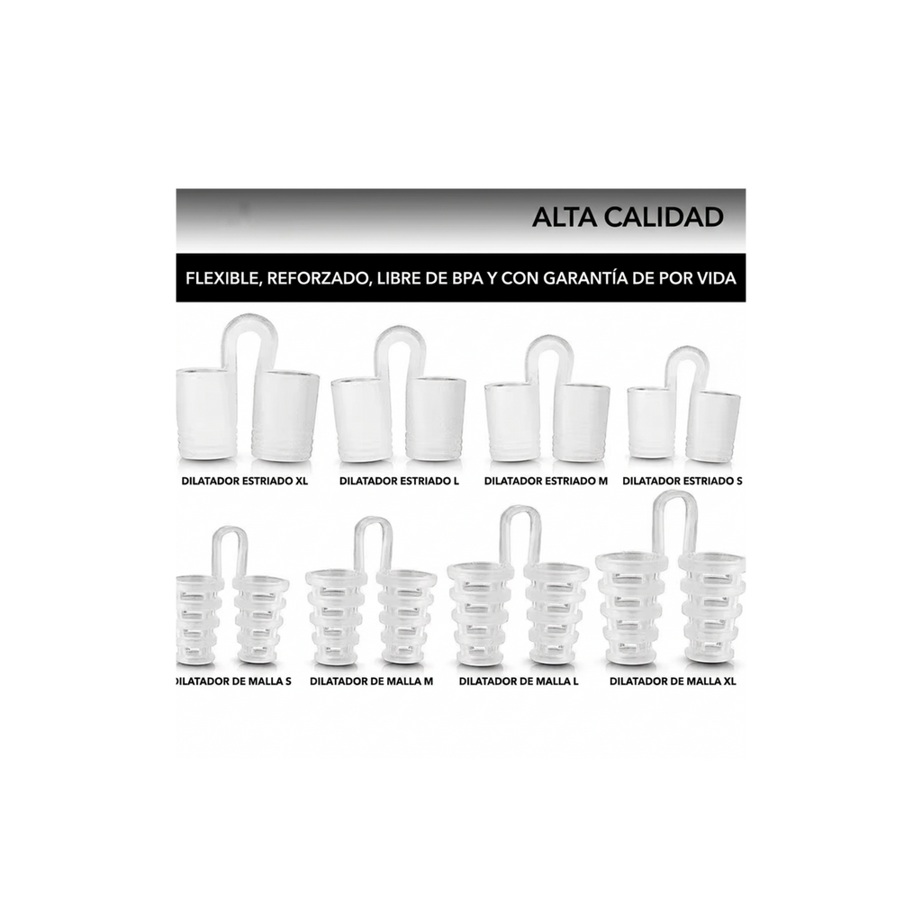 Dispositivo Antironquidos para Detener los Ronquidos Pinza Nasal para Facilitar la Respiración Mejora del Sueño Asistencia para la Apnea 4 Piezas por la Noche