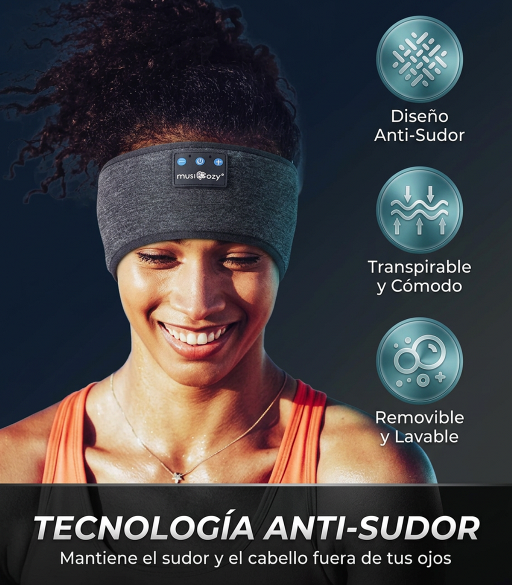 Auriculares Inalámbricos Con Bluetooth Y Diadema Para Dormir Con Música